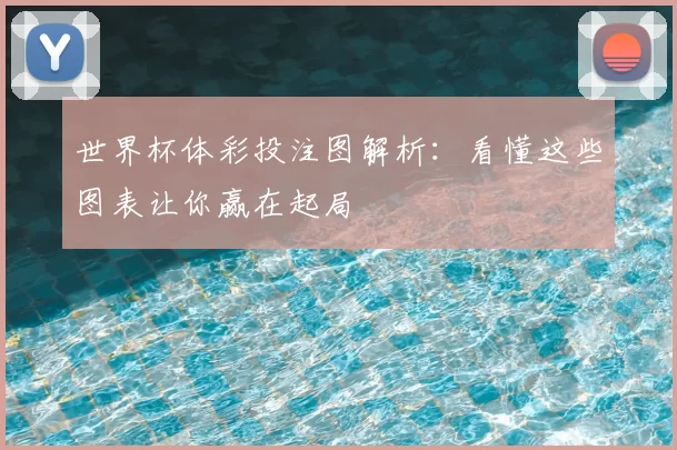 世界杯体彩投注图解析：看懂这些图表让你赢在起局