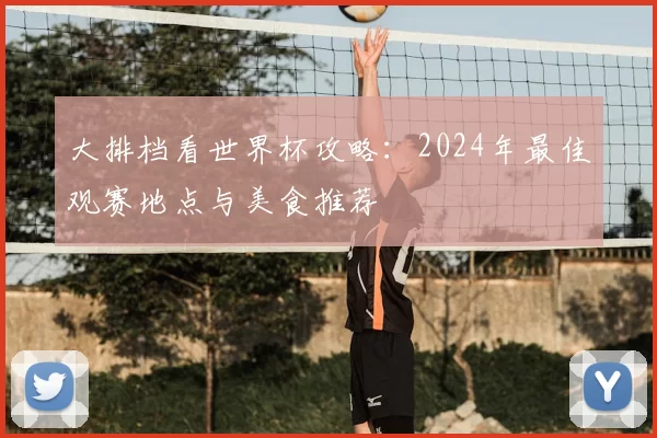 大排档看世界杯攻略:2024年最佳观赛地点与美食推荐