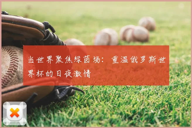 当世界聚焦绿茵场：重温俄罗斯世界杯的日夜激情